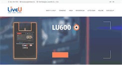 Desktop Screenshot of liveu.infoteka.hu